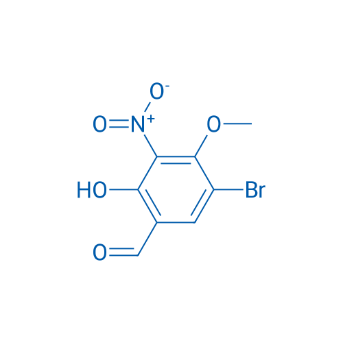 5-BROMO-2-HYDROXY-4-METHOXY-3-NITROBENZALDEHYDE 1g