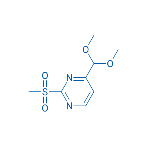 4-(Dimethoxymethyl)-2-(methylsulfonyl)pyrimidine 100mg