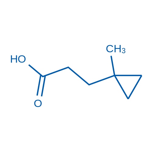 3-(1-Methylcyclopropyl)propanoic acid 250mg