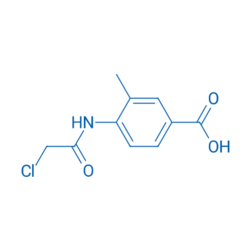 4-(2-Chloroacetamido)-3-methylbenzoic acid 250mg