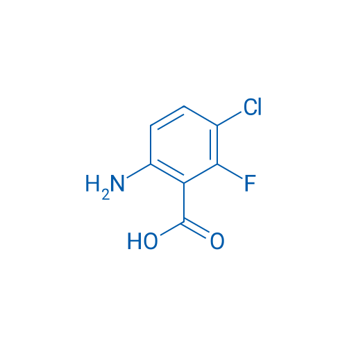 6-Amino-3-chloro-2-fluorobenzoic acid 100mg