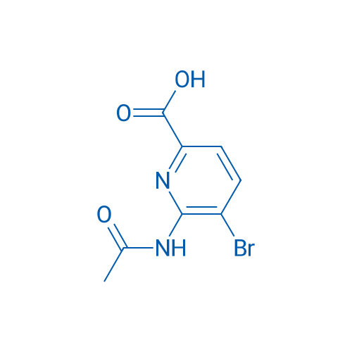 6-Acetamido-5-bromopicolinic acid 1g
