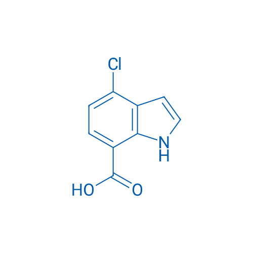 4-Chloro-1H-indole-7-carboxylic acid 250mg