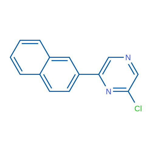2-Chloro-6-(naphthalen-2-yl)pyrazine 1g