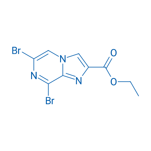 Ethyl 6,8-dibromoimidazo[1,2-a]pyrazine-2-carboxylate 5g