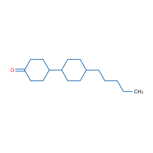 4'-Pentyl-[1,1'-bi(cyclohexan)]-4-one 1g