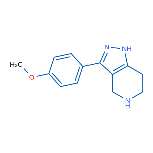3-(4-Methoxyphenyl)-4,5,6,7-tetrahydro-1H-pyrazolo[4,3-c]pyridine 1g