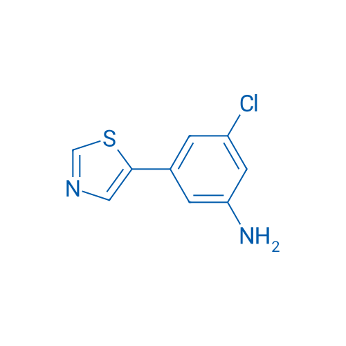 3-Chloro-5-(thiazol-5-yl)aniline 1g