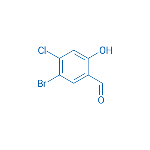 5-Bromo-4-chloro-2-hydroxybenzaldehyde 100mg