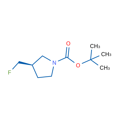 (R)-tert-Butyl 3-(fluoromethyl)-pyrrolidine-1-carboxylate 1g