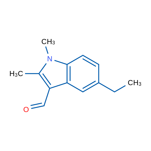 5-Ethyl-1,2-dimethyl-1H-indole-3-carbaldehyde 250mg