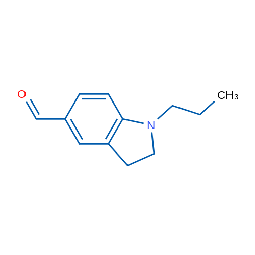1-Propylindoline-5-carbaldehyde 1g