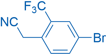 2-(4-Bromo-2-(trifluoromethyl)phenyl)acetonitrile 1g