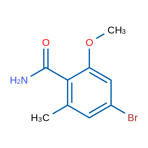 4-Bromo-2-methoxy-6-methylbenzamide 1g