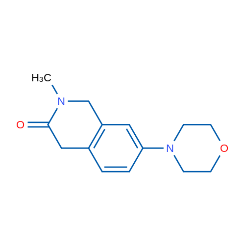 2-Methyl-7-morpholino-1,2-dihydroisoquinolin-3(4H)-one 1g