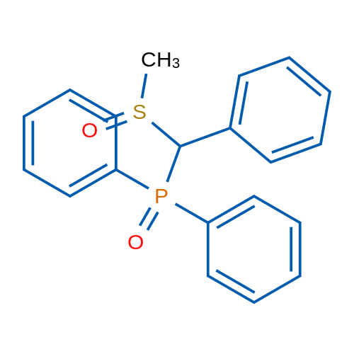 ((Methylsulfinyl)(phenyl)methyl)diphenylphosphine oxide 1g