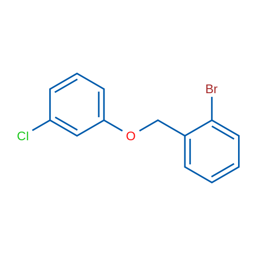 1-Bromo-2-((3-chlorophenoxy)methyl)benzene 1g