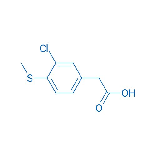 2-(3-Chloro-4-(methylthio)phenyl)acetic acid 1g