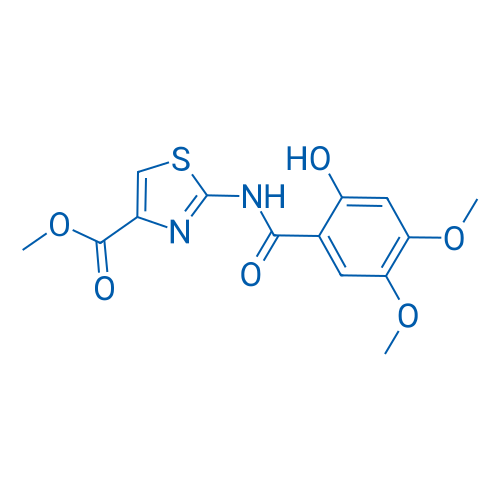 Methyl 2-(2-hydroxy-4,5-dimethoxybenzamido)thiazole-4-carboxylate 1g