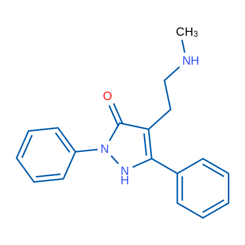 4-(2-(Methylamino)ethyl)-2,5-diphenyl-1H-pyrazol-3(2H)-one 1g