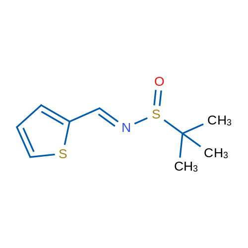 (S)-2-Methyl-N-[(1E)-(thiophen-2-yl)methylidene]propane-2-sulfinamide 5g