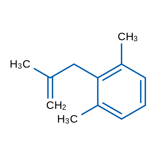 3-(2,6-Dimethylphenyl)-2-methyl-1-propene 5g