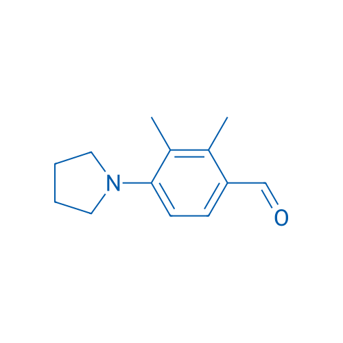 2,3-Dimethyl-4-(pyrrolidin-1-yl)benzaldehyde 1g