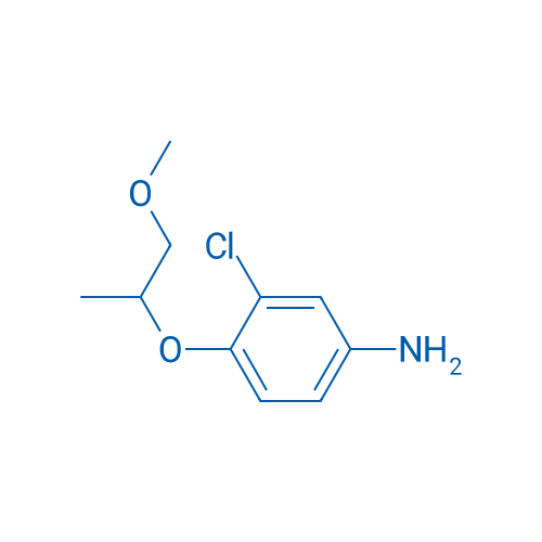 3-Chloro-4-((1-methoxypropan-2-yl)oxy)aniline 1g