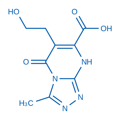 6-(2-Hydroxyethyl)-3-methyl-5-oxo-5,8-dihydro-[1,2,4]triazolo[4,3-a]pyrimidine-7-carboxylic acid 1g