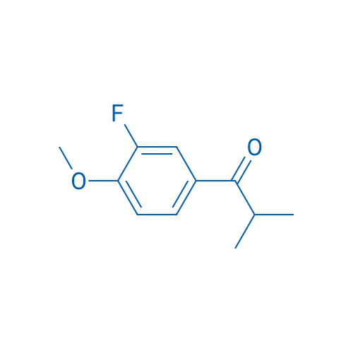 1-(3-Fluoro-4-methoxyphenyl)-2-methylpropan-1-one 250mg