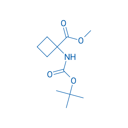 Methyl 1-((tert-butoxycarbonyl)amino)cyclobutanecarboxylate 250mg