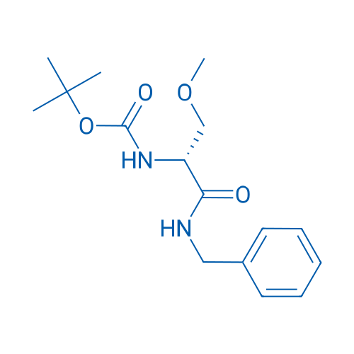 (R)-tert-Butyl 1-(benzylamino)-3-methoxy-1-oxopropan-2-ylcarbamate 5g