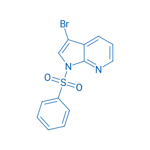 3-Bromo-1-(phenylsulfonyl)-1H-pyrrolo[2,3-b]pyridine 1g