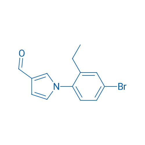 1-(4-Bromo-2-ethylphenyl)-1H-pyrrole-3-carbaldehyde 1g
