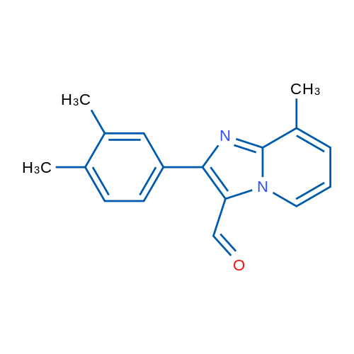 2-(3,4-Dimethylphenyl)-8-methylimidazo[1,2-a]pyridine-3-carbaldehyde 1g