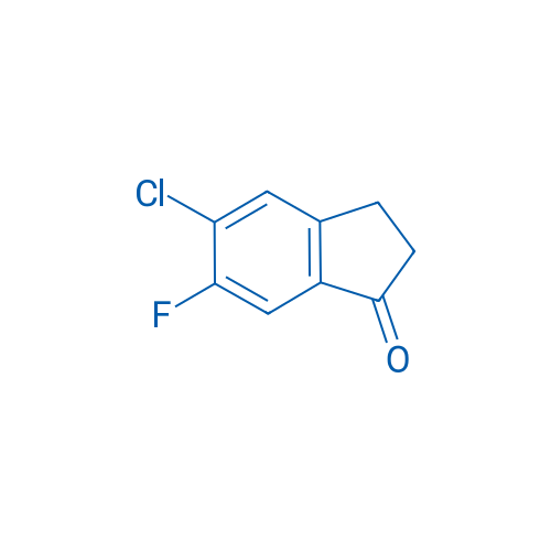 5-Chloro-6-fluoro-2,3-dihydro-1H-inden-1-one 100mg