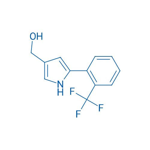 (5-(2-(Trifluoromethyl)phenyl)-1H-pyrrol-3-yl)methanol 1g
