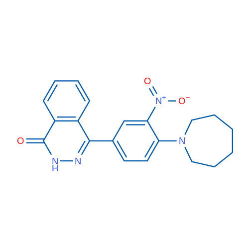 4-[4-(Azepan-1-yl)-3-nitrophenyl]-1,2-dihydrophthalazin-1-one 1g