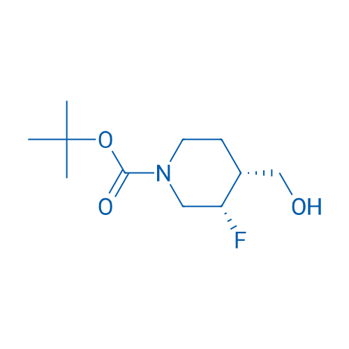 (3S,4R)-rel-tert-Butyl 3-fluoro-4-(hydroxymethyl)piperidine-1-carboxylate 100mg