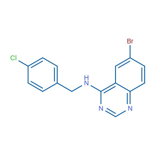 6-Bromo-N-[(4-chlorophenyl)methyl]quinazolin-4-amine 1g