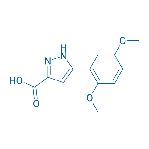 5-(2,5-Dimethoxyphenyl)-1H-pyrazole-3-carboxylic acid 250mg