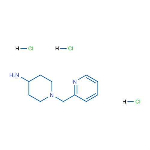 1-(Pyridin-2-ylmethyl)piperidin-4-amine trihydrochloride 5g