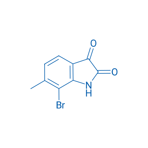 7-Bromo-6-methylindoline-2,3-dione 1g