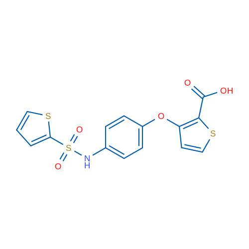 3-[4-(Thiophene-2-sulfonamido)phenoxy]thiophene-2-carboxylic acid 1g