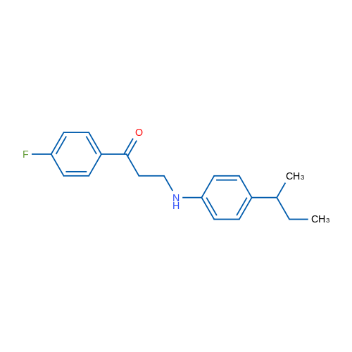 3-{[4-(butan-2-yl)phenyl]amino}-1-(4-fluorophenyl)propan-1-one 1g
