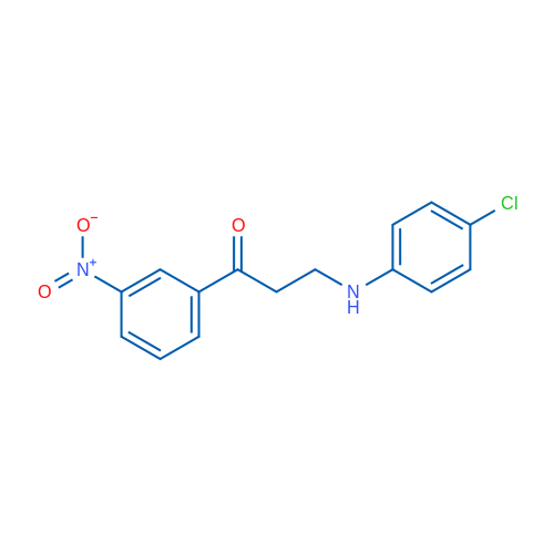 3-[(4-Chlorophenyl)amino]-1-(3-nitrophenyl)propan-1-one 1g