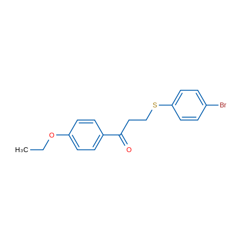 3-[(4-Bromophenyl)sulfanyl]-1-(4-ethoxyphenyl)propan-1-one 5mg