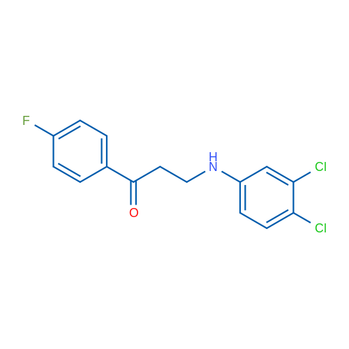 3-[(3,4-Dichlorophenyl)amino]-1-(4-fluorophenyl)propan-1-one 1g