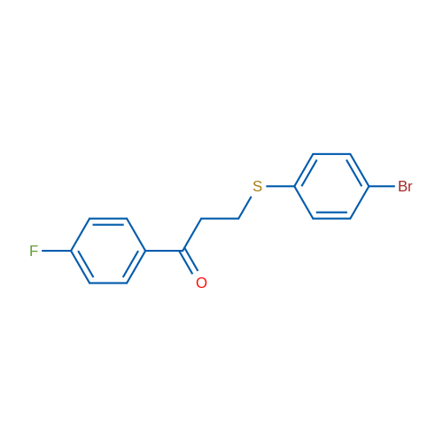 3-[(4-Bromophenyl)sulfanyl]-1-(4-fluorophenyl)propan-1-one 1g