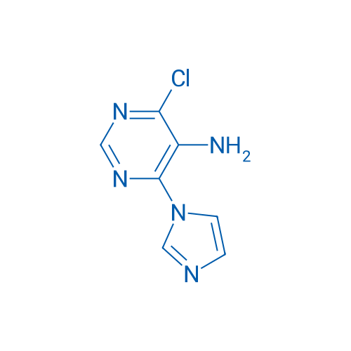 4-Chloro-6-(1H-imidazol-1-yl)pyrimidin-5-amine 1g